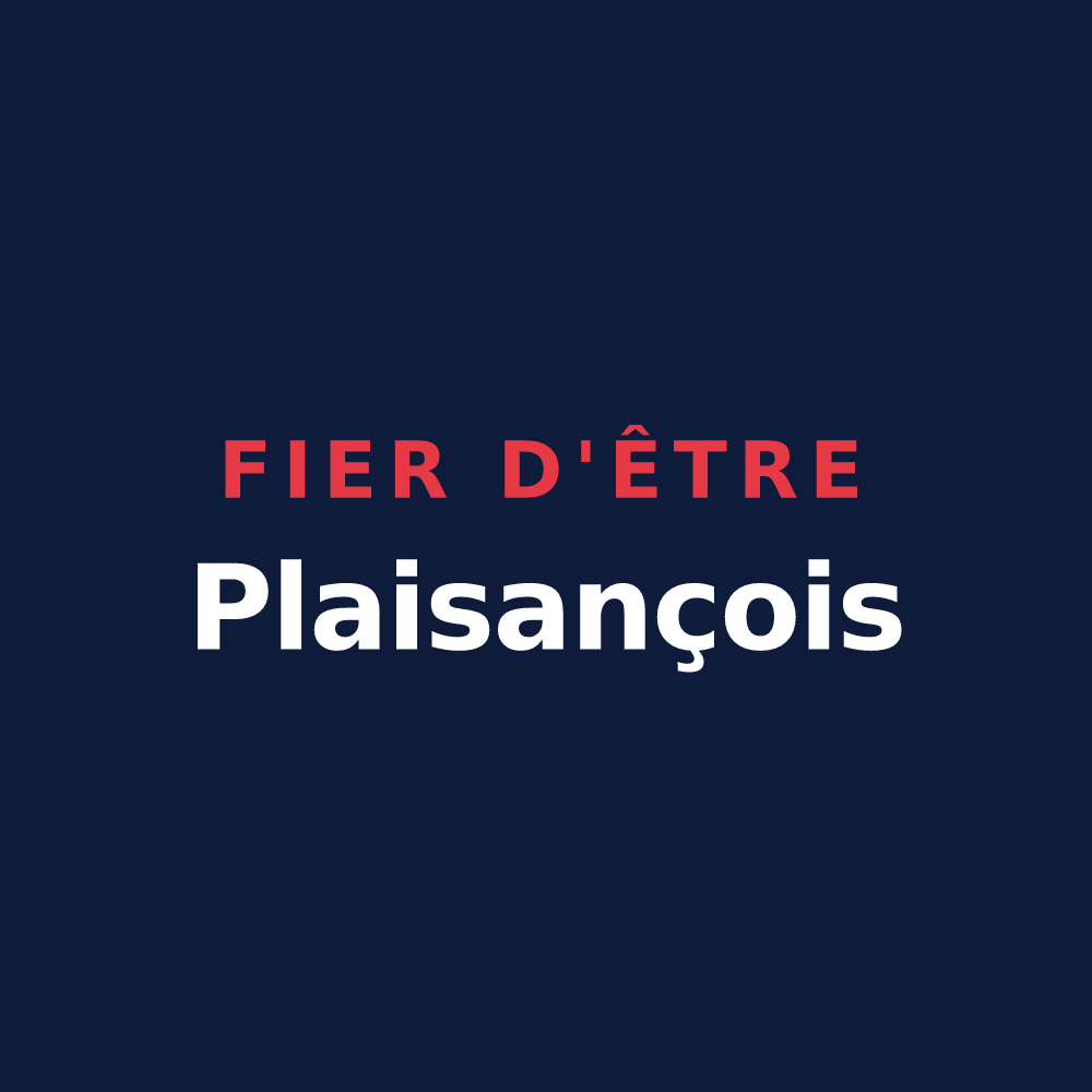 T-shirt « Fier d'être Plaisançois » — design pour Plaisance-du-Touch