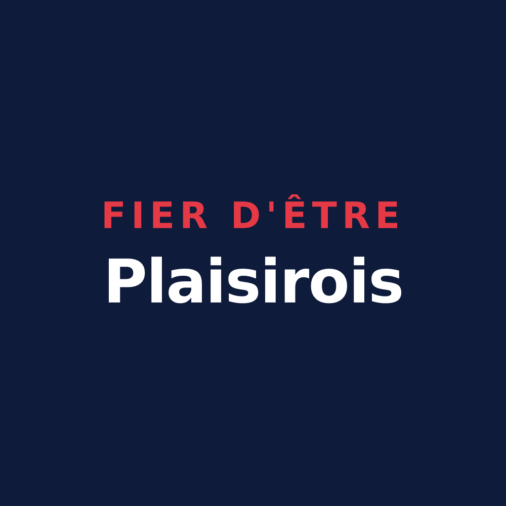 T-shirt « Fier d'être Plaisirois » — design pour Plaisir