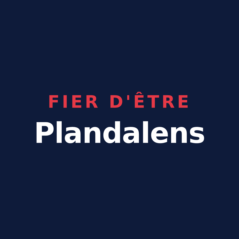 T-shirt « Fier d'être Plandalens » — design pour Plan-d'Aups-Sainte-Baume