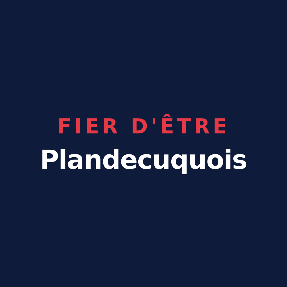 T-shirt « Fier d'être Plandecuquois » — design pour Plan-de-Cuques