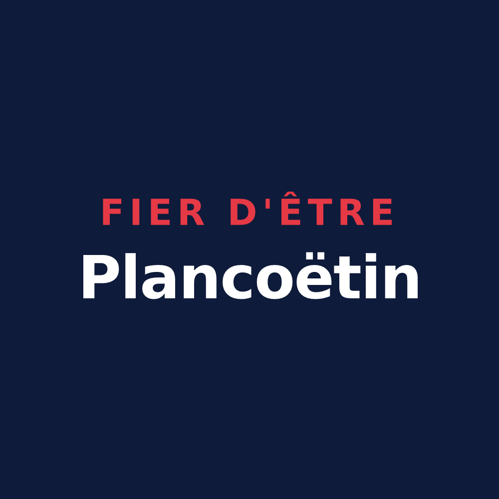 T-shirt « Fier d'être Plancoëtin » — design pour Plancoët