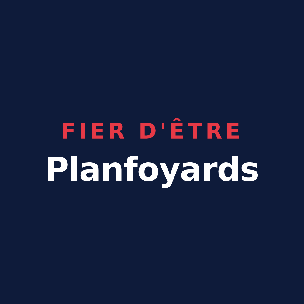 T-shirt « Fier d'être Planfoyards » — design pour Planfoy