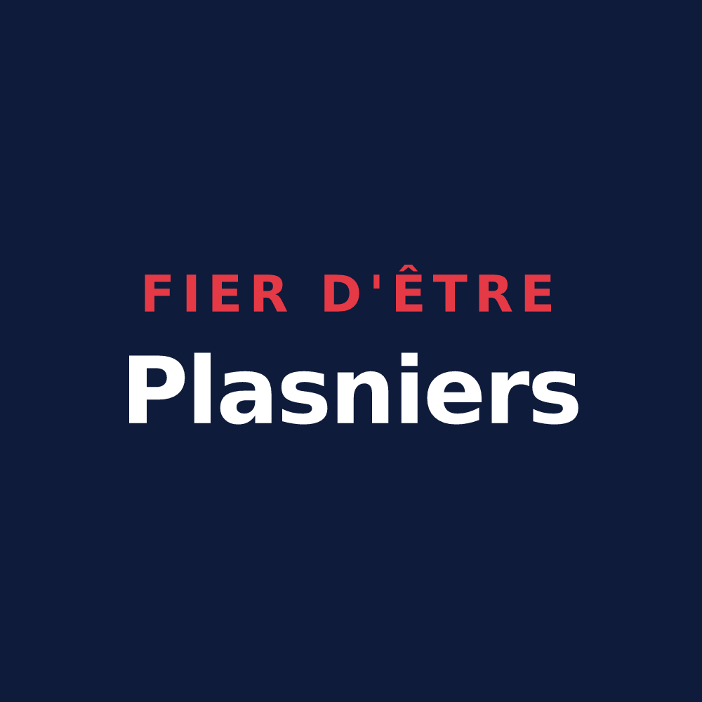 T-shirt « Fier d'être Plasniers » — design pour Plasne