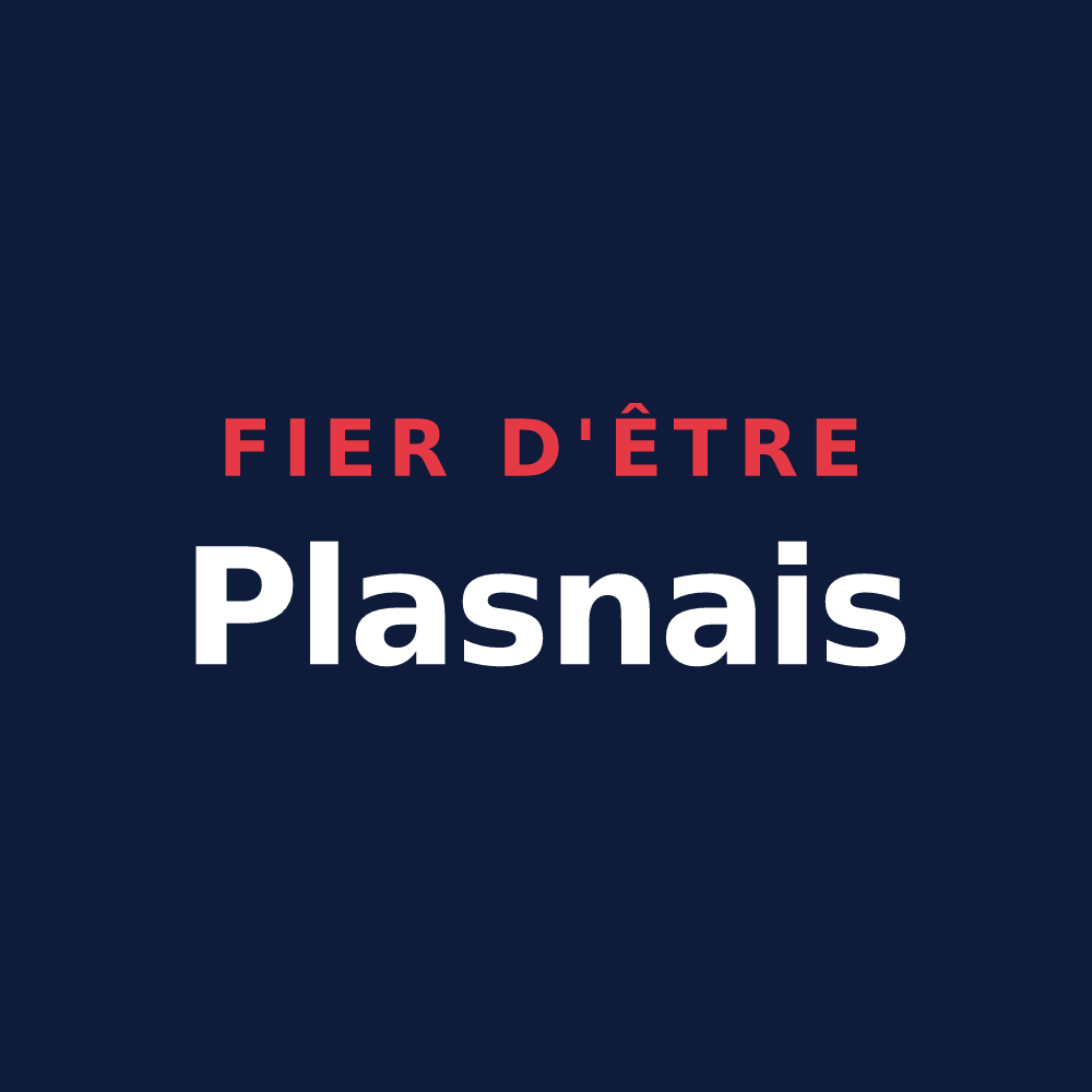 T-shirt « Fier d'être Plasnais » — design pour Plasnes
