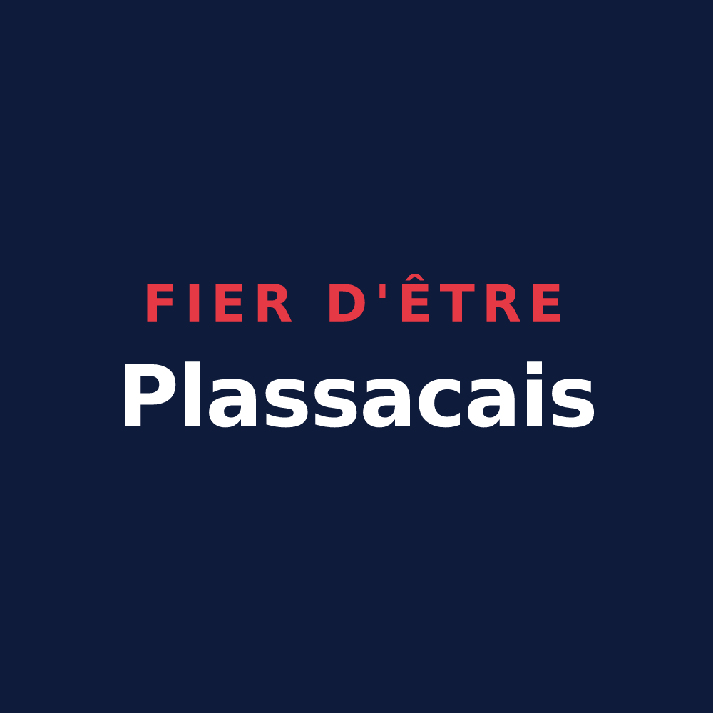 T-shirt « Fier d'être Plassacais » — design pour Plassac