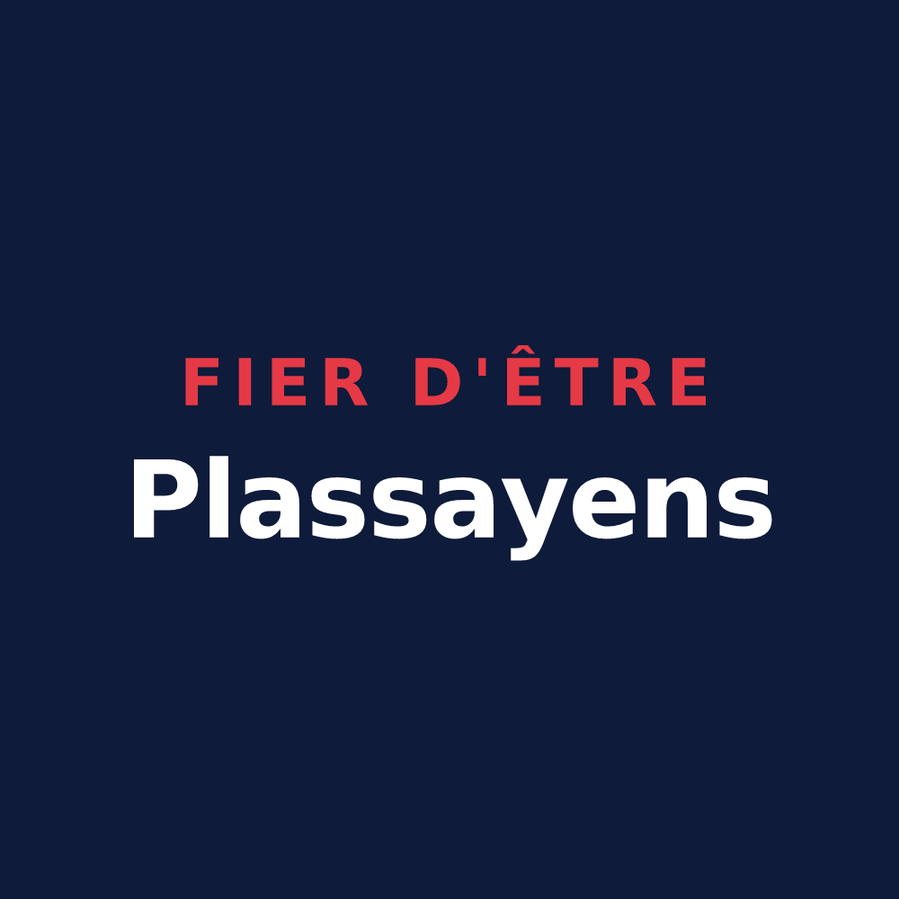T-shirt « Fier d'être Plassayens » — design pour Plassay
