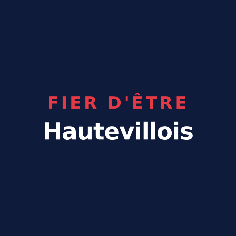 T-shirt « Fier d'être Hautevillois » — design pour Plateau d'Hauteville