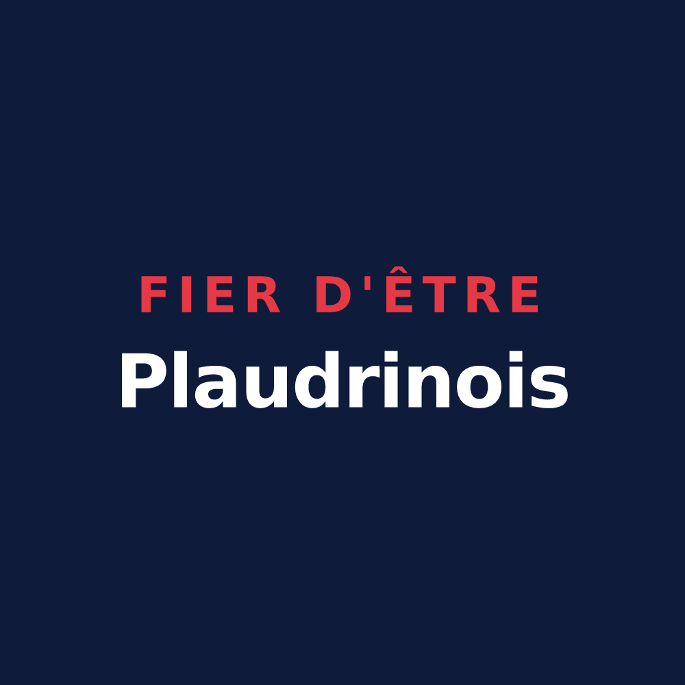 T-shirt « Fier d'être Plaudrinois » — design pour Plaudren