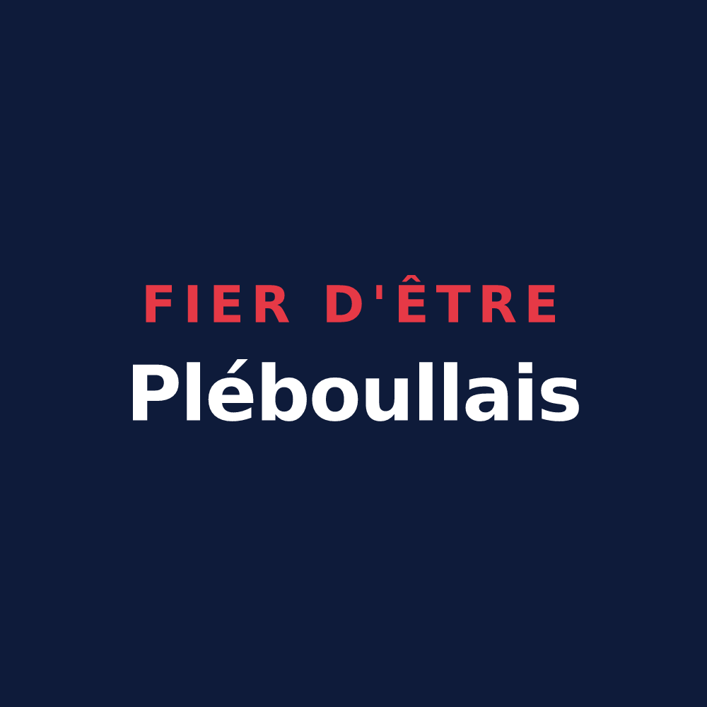 T-shirt « Fier d'être Pléboullais » — design pour Pléboulle