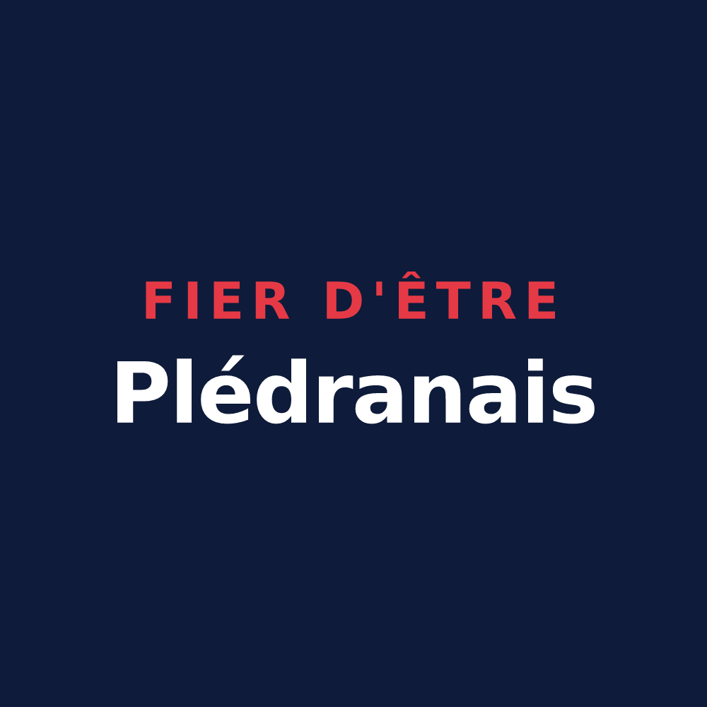 T-shirt « Fier d'être Plédranais » — design pour Plédran
