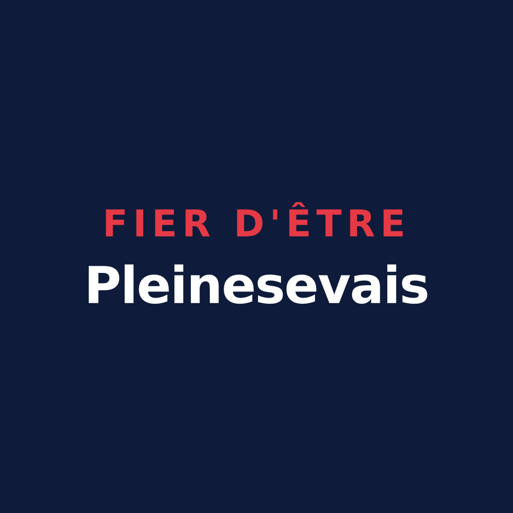 T-shirt « Fier d'être Pleinesevais » — design pour Pleine-Sève