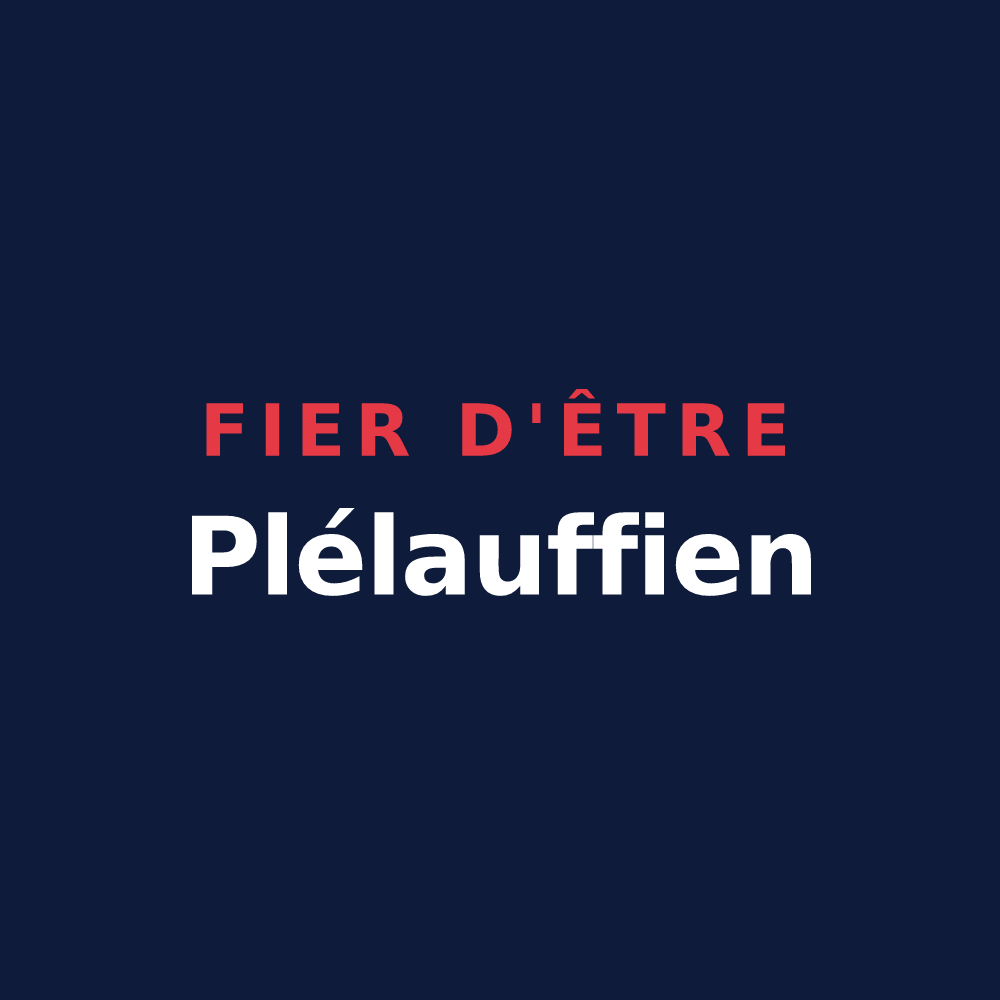 T-shirt « Fier d'être Plélauffien » — design pour Plélauff