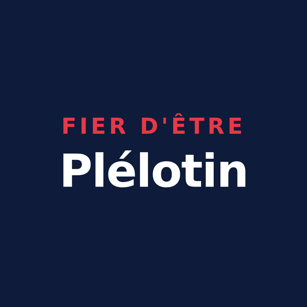 T-shirt « Fier d'être Plélotin » — design pour Plélo