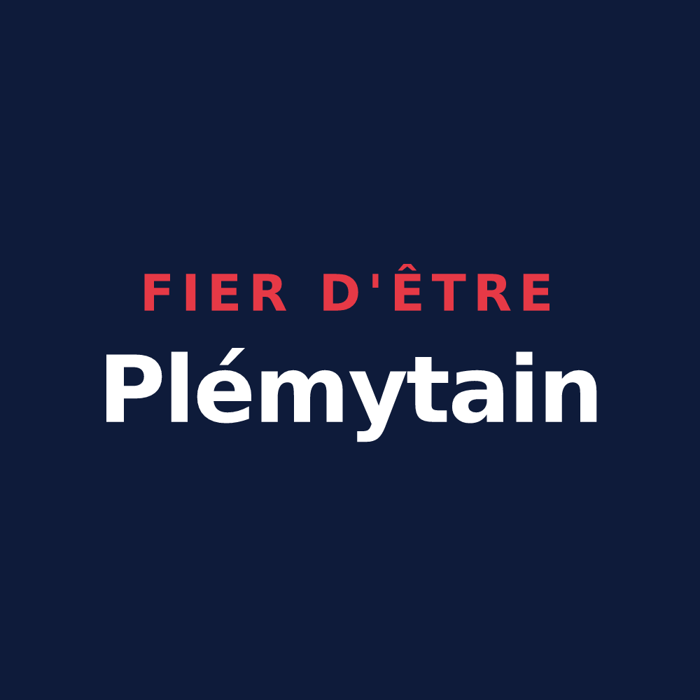 T-shirt « Fier d'être Plémytain » — design pour Plémy