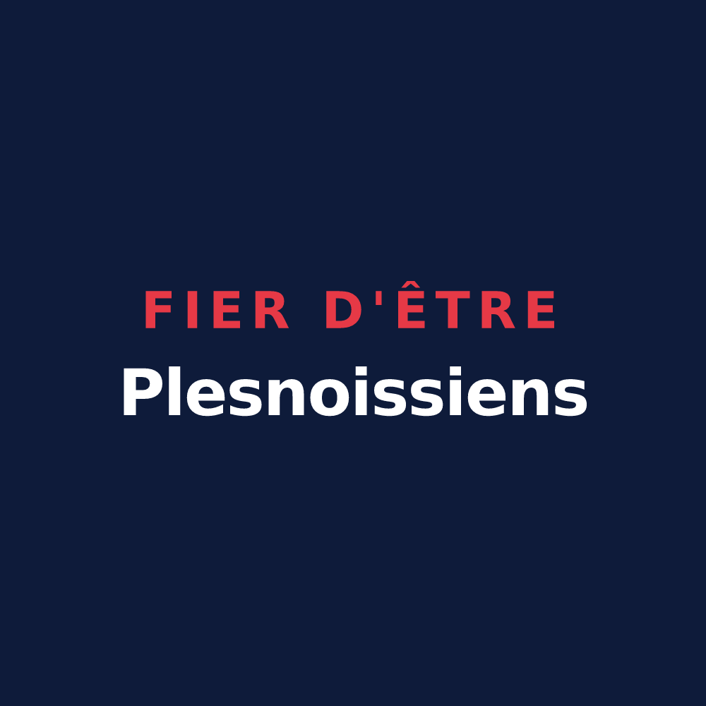 T-shirt « Fier d'être Plesnoissiens » — design pour Plesnois