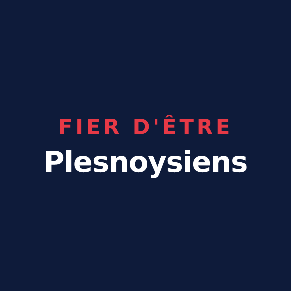 T-shirt « Fier d'être Plesnoysiens » — design pour Plesnoy