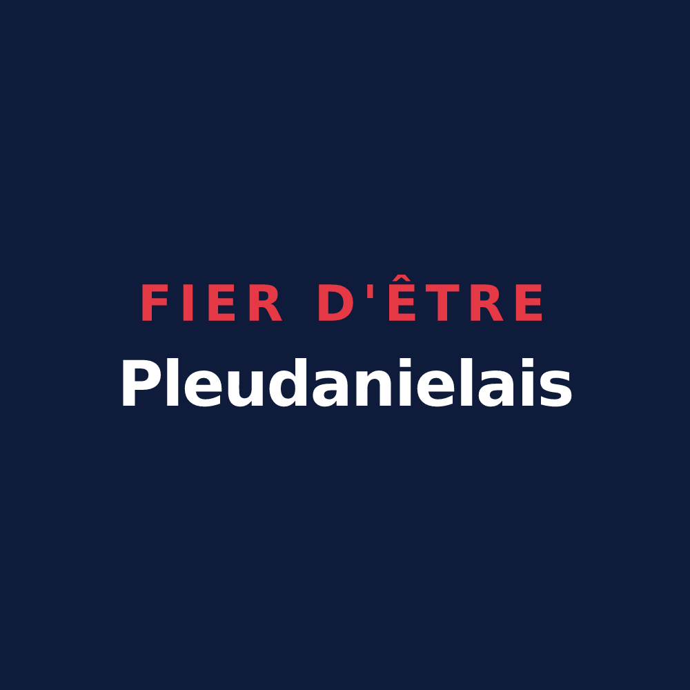 T-shirt « Fier d'être Pleudanielais » — design pour Pleudaniel