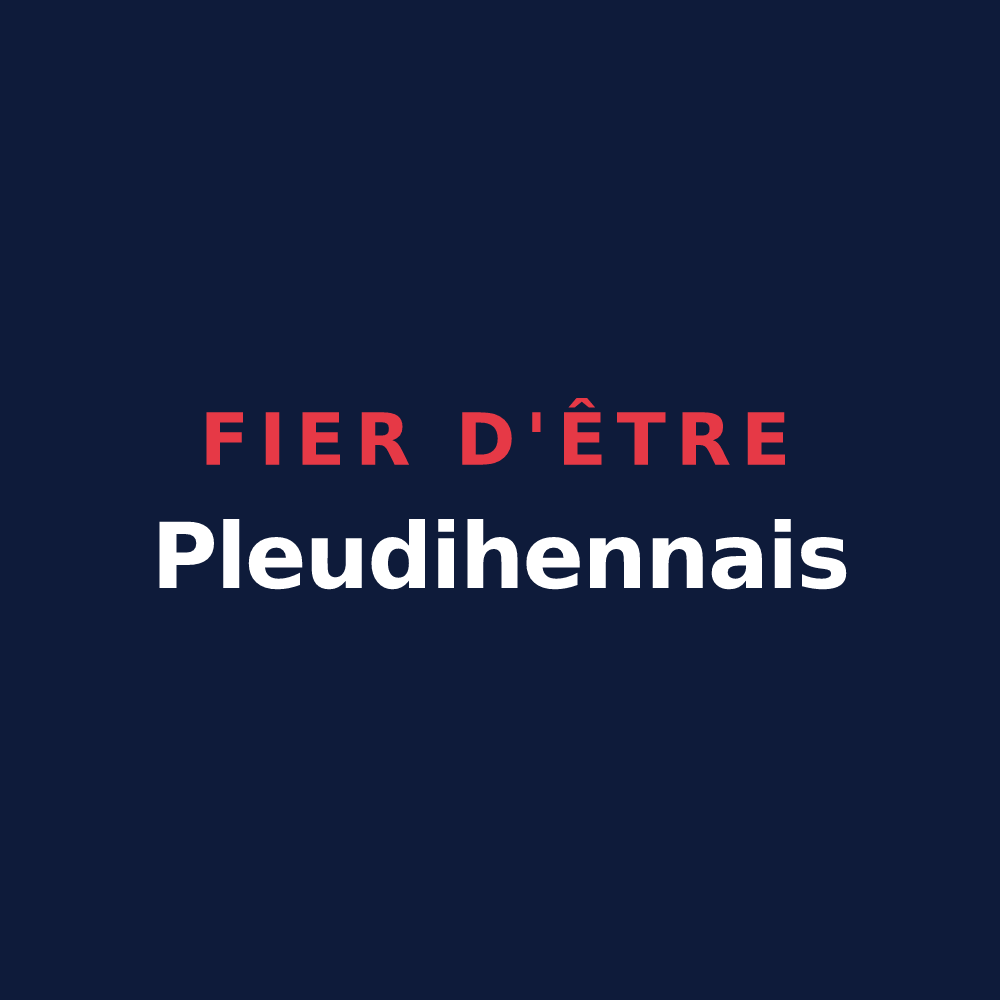 T-shirt « Fier d'être Pleudihennais » — design pour Pleudihen-sur-Rance