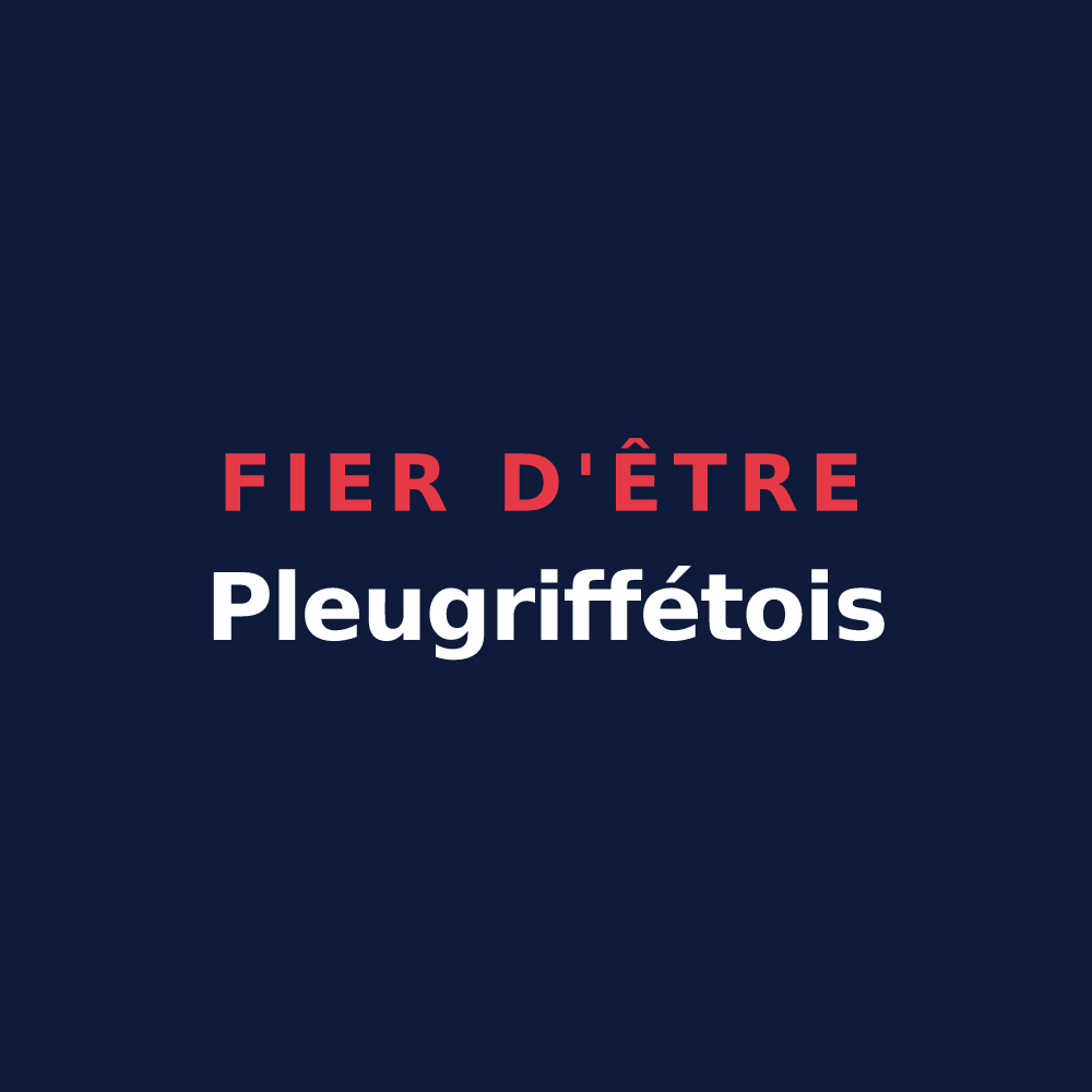 T-shirt « Fier d'être Pleugriffétois » — design pour Pleugriffet