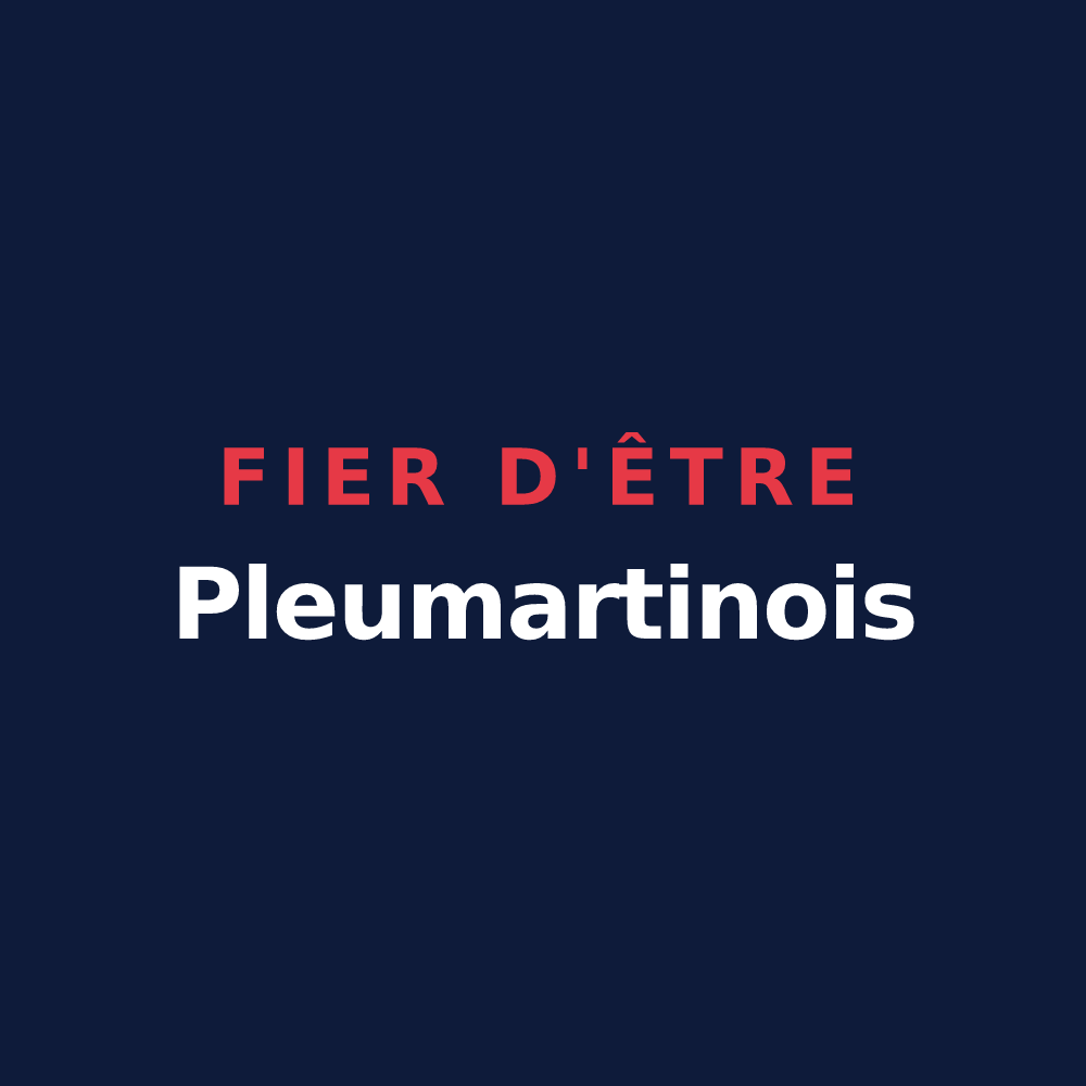 T-shirt « Fier d'être Pleumartinois » — design pour Pleumartin