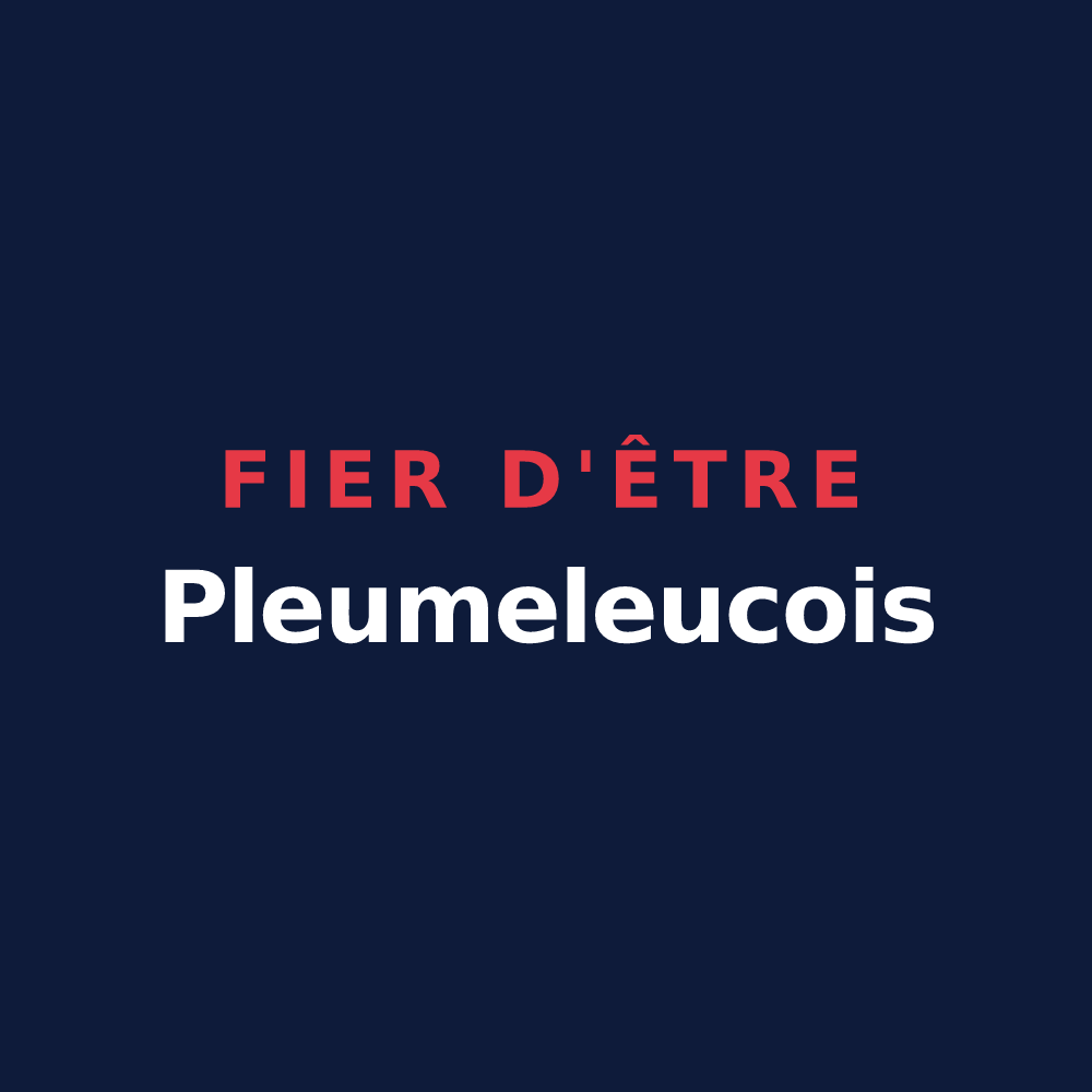 T-shirt « Fier d'être Pleumeleucois » — design pour Pleumeleuc