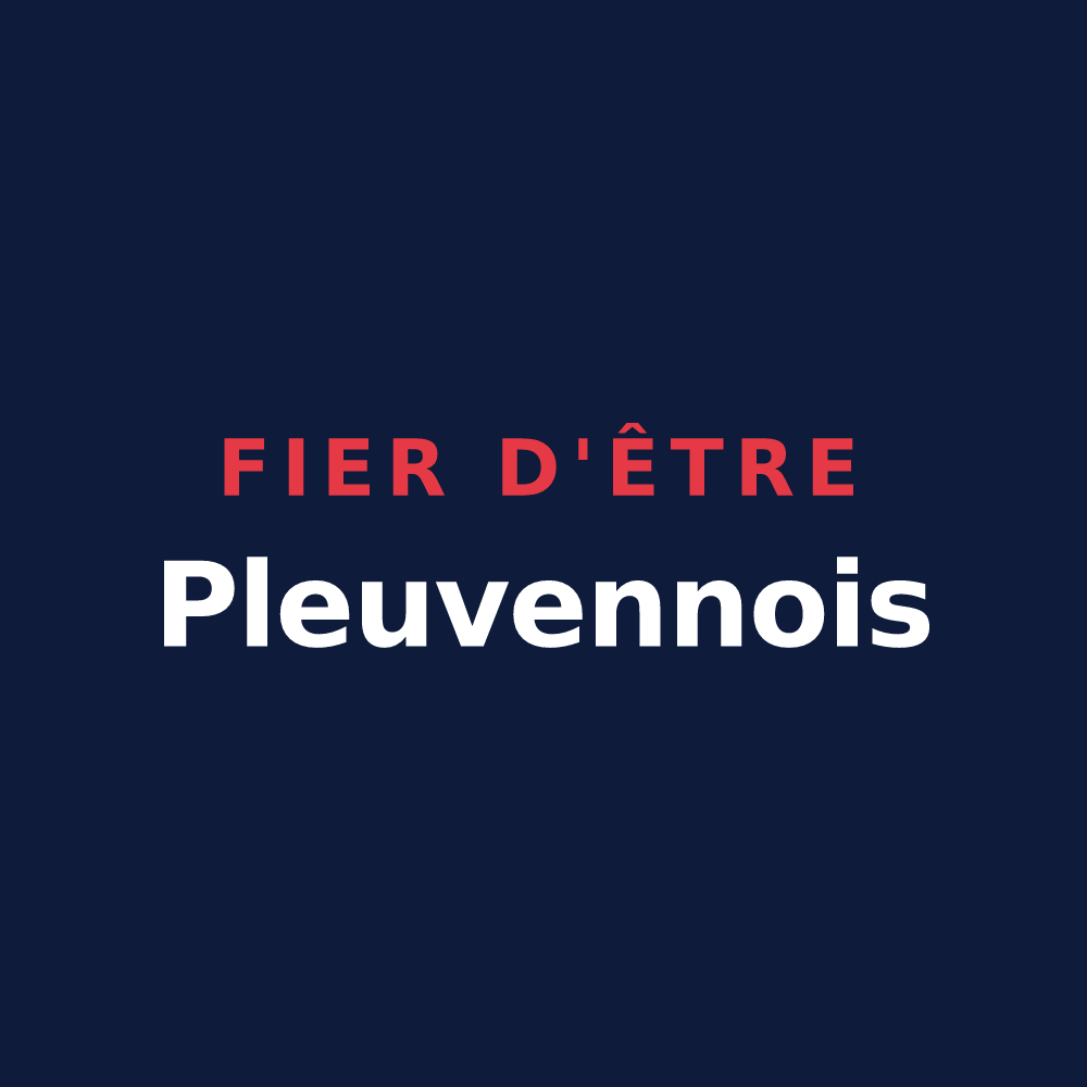 T-shirt « Fier d'être Pleuvennois » — design pour Pleuven