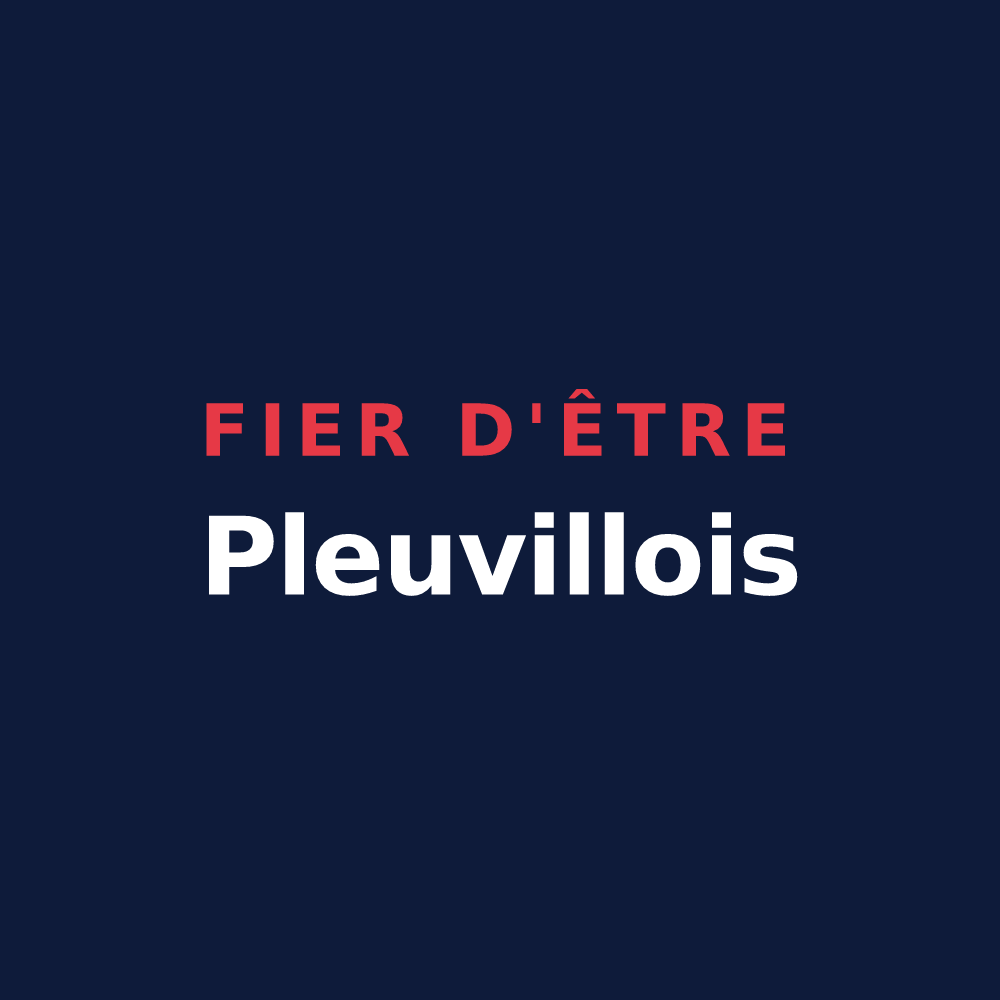 T-shirt « Fier d'être Pleuvillois » — design pour Pleuville