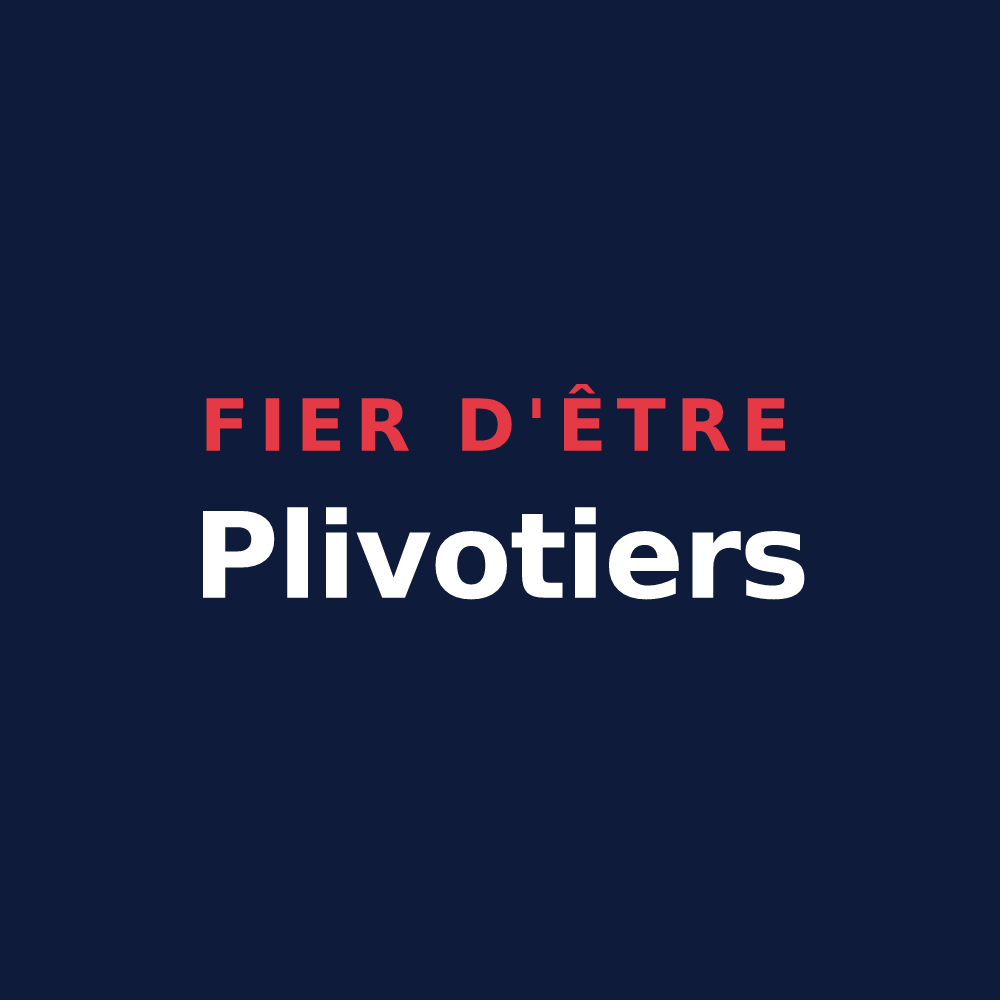 T-shirt « Fier d'être Plivotiers » — design pour Plivot