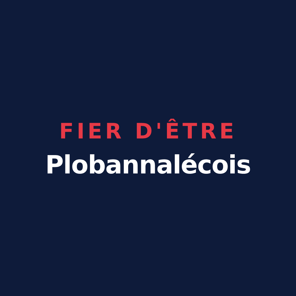 T-shirt « Fier d'être Plobannalécois » — design pour Plobannalec-Lesconil