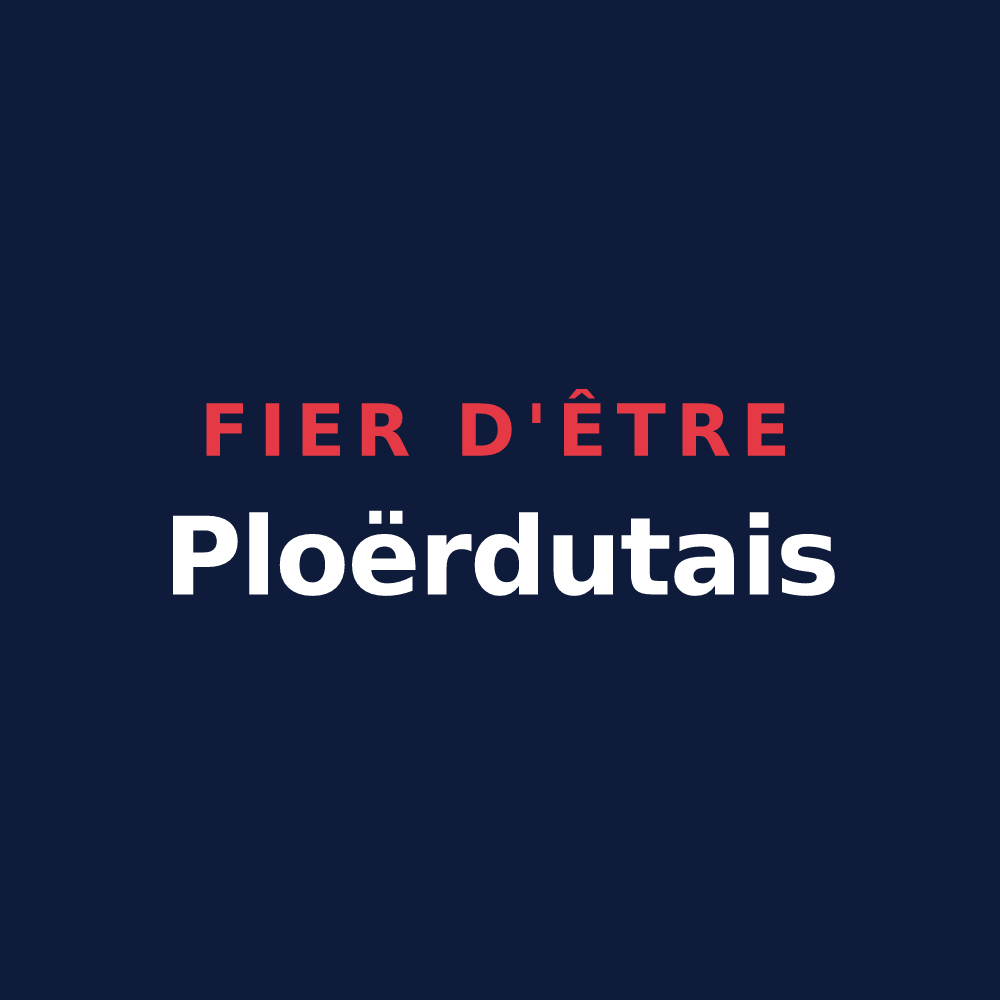 T-shirt « Fier d'être Ploërdutais » — design pour Ploërdut