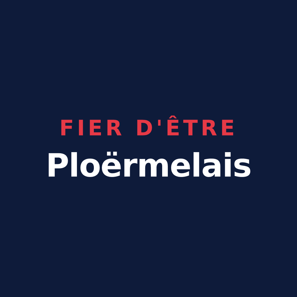 T-shirt « Fier d'être Ploërmelais » — design pour Ploërmel