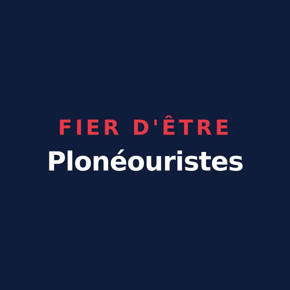 T-shirt « Fier d'être Plonéouristes » — design pour Plonéour-Lanvern