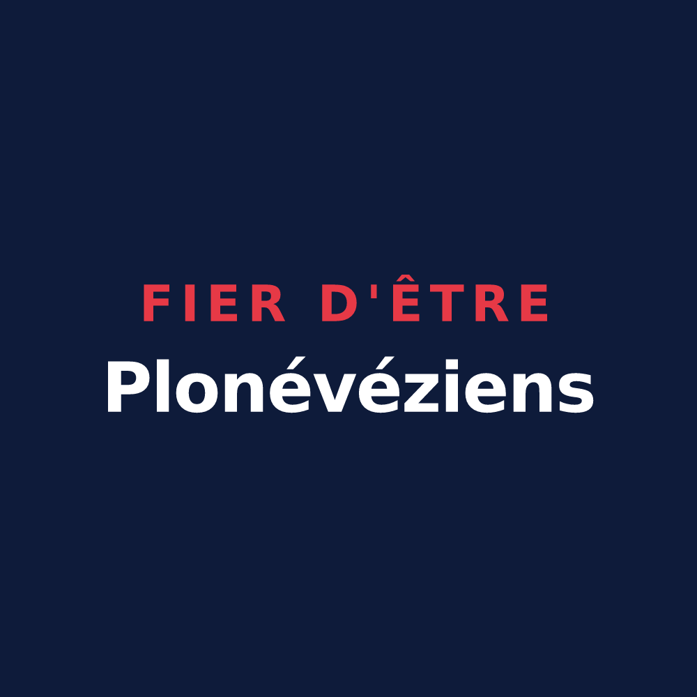 T-shirt « Fier d'être Plonévéziens » — design pour Plonévez-du-Faou