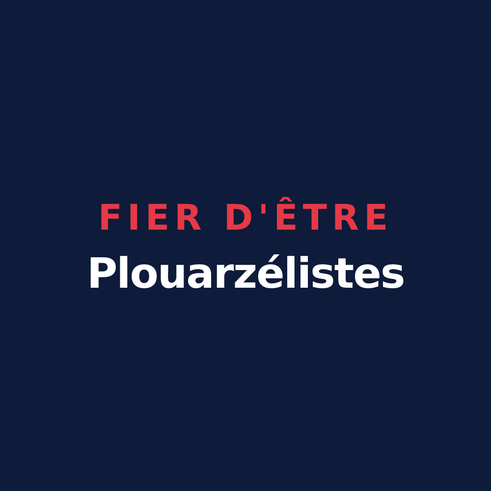 T-shirt « Fier d'être Plouarzélistes » — design pour Plouarzel