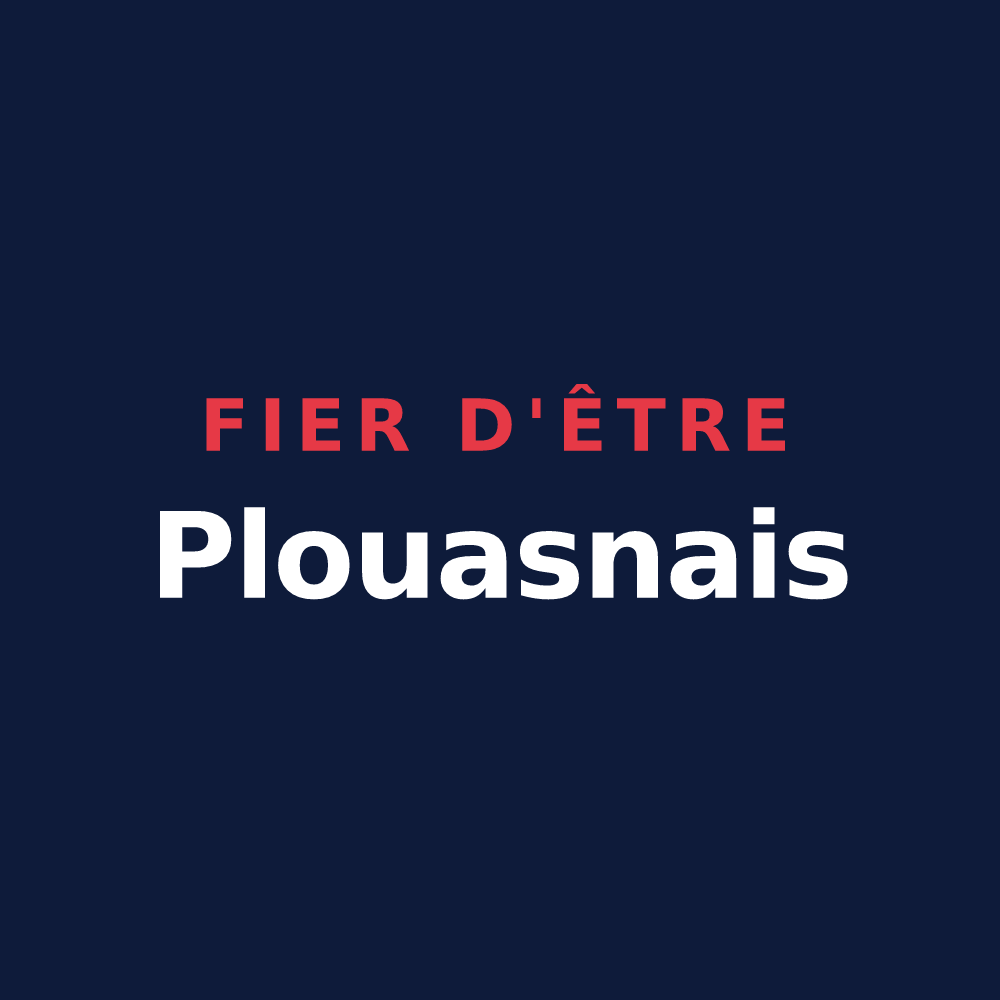 T-shirt « Fier d'être Plouasnais » — design pour Plouasne