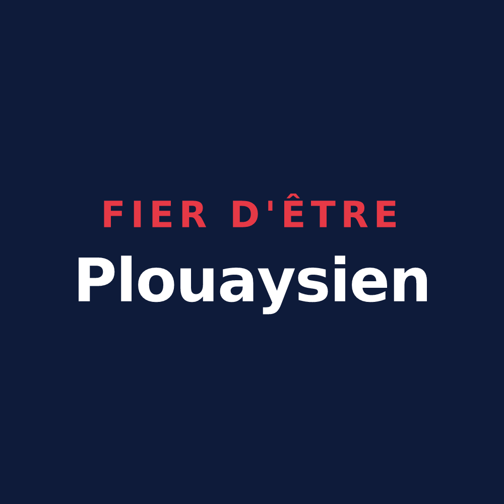 T-shirt « Fier d'être Plouaysien » — design pour Plouay