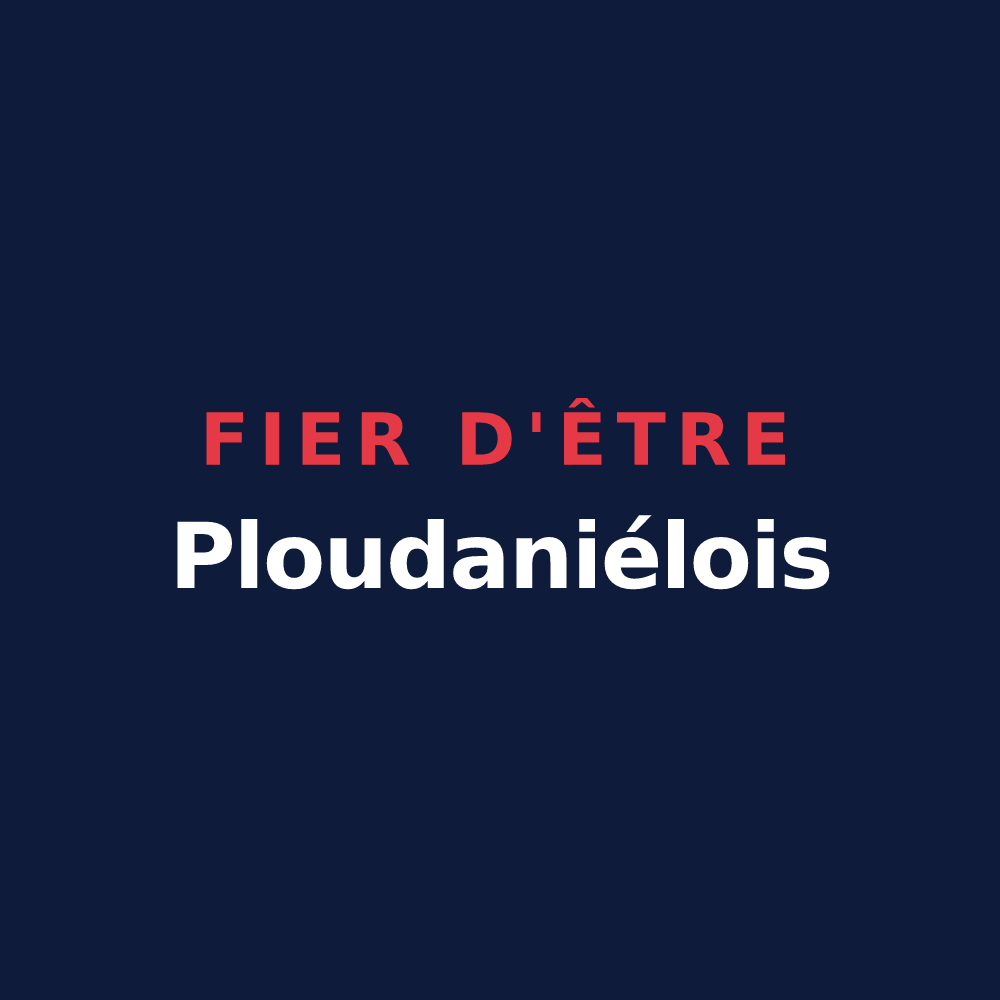 T-shirt « Fier d'être Ploudaniélois » — design pour Ploudaniel