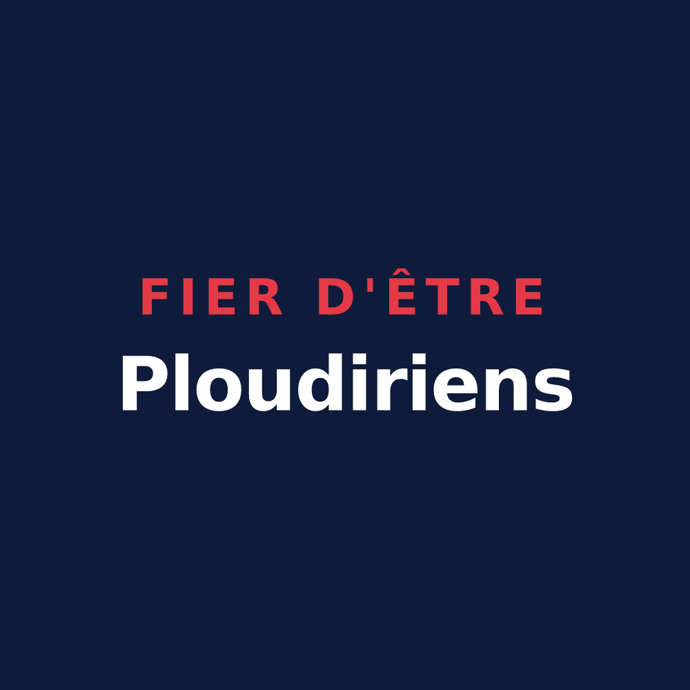 T-shirt « Fier d'être Ploudiriens » — design pour Ploudiry