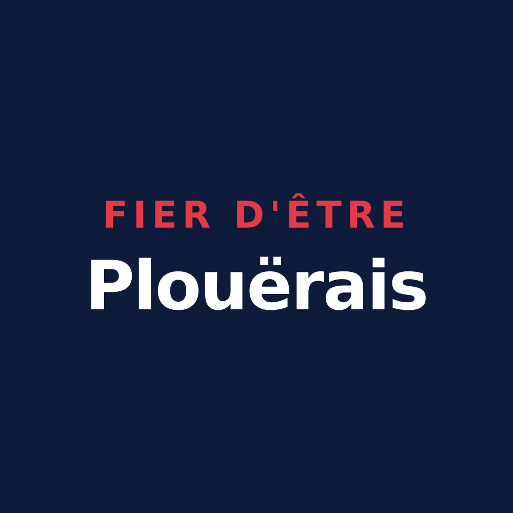 T-shirt « Fier d'être Plouërais » — design pour Plouër-sur-Rance