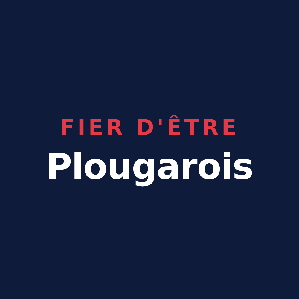 T-shirt « Fier d'être Plougarois » — design pour Plougar