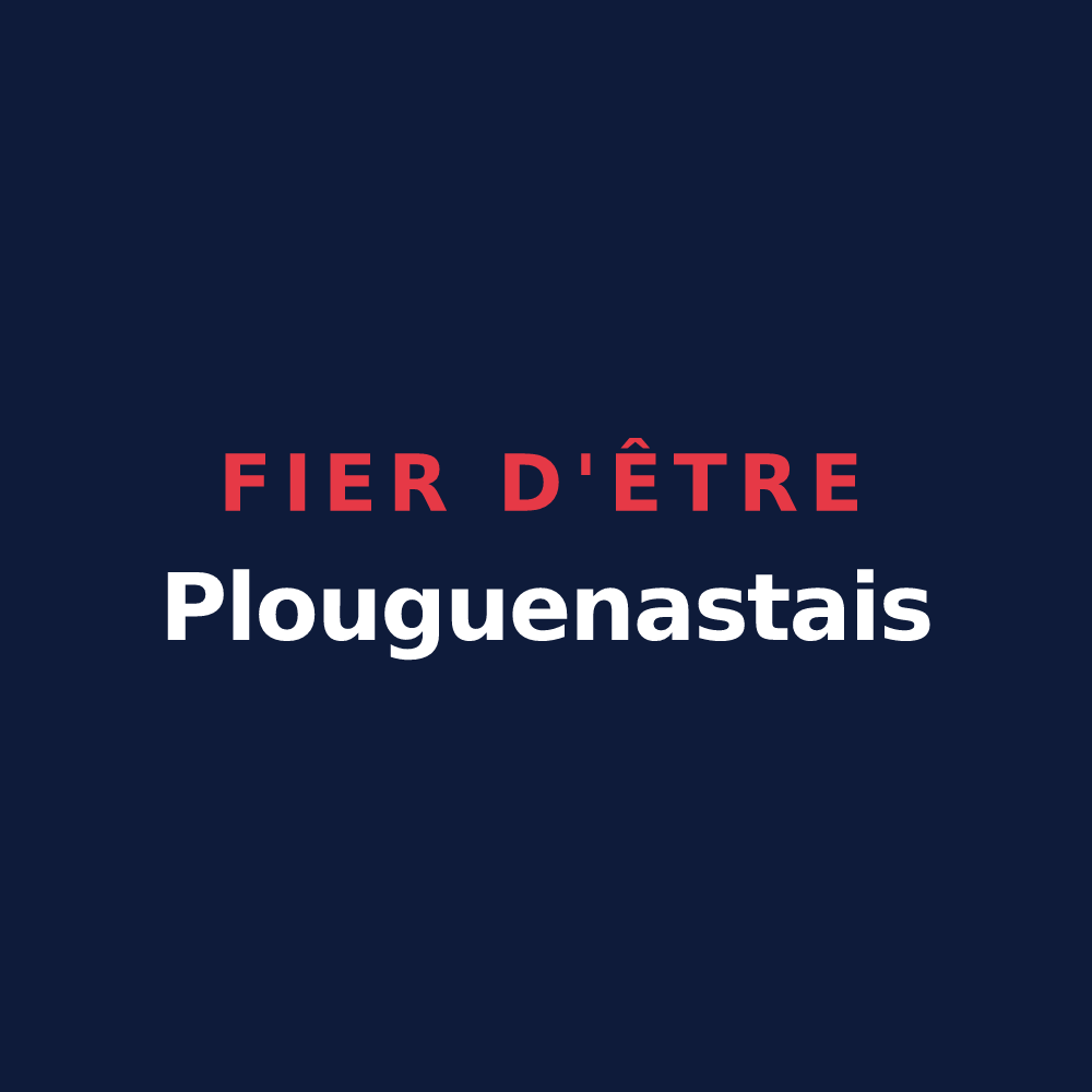 T-shirt « Fier d'être Plouguenastais » — design pour Plouguenast-Langast