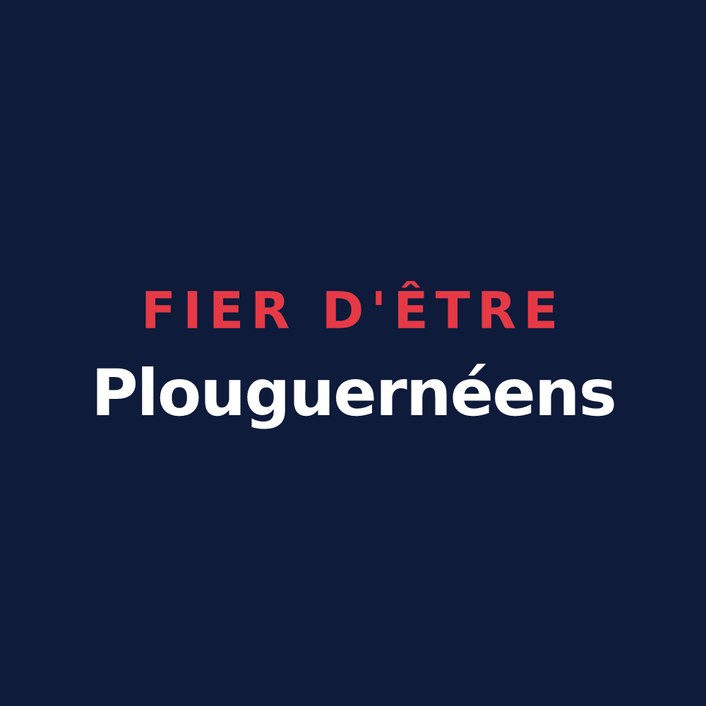 T-shirt « Fier d'être Plouguernéens » — design pour Plouguerneau