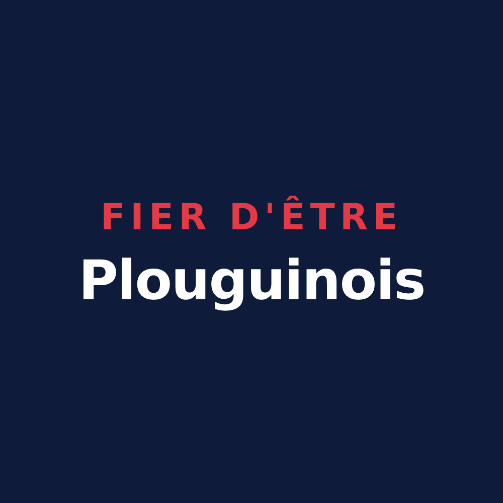 T-shirt « Fier d'être Plouguinois » — design pour Plouguin