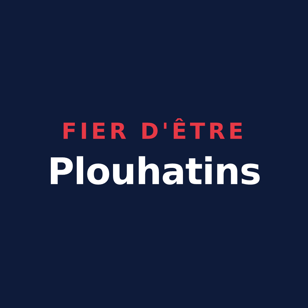 T-shirt « Fier d'être Plouhatins » — design pour Plouha