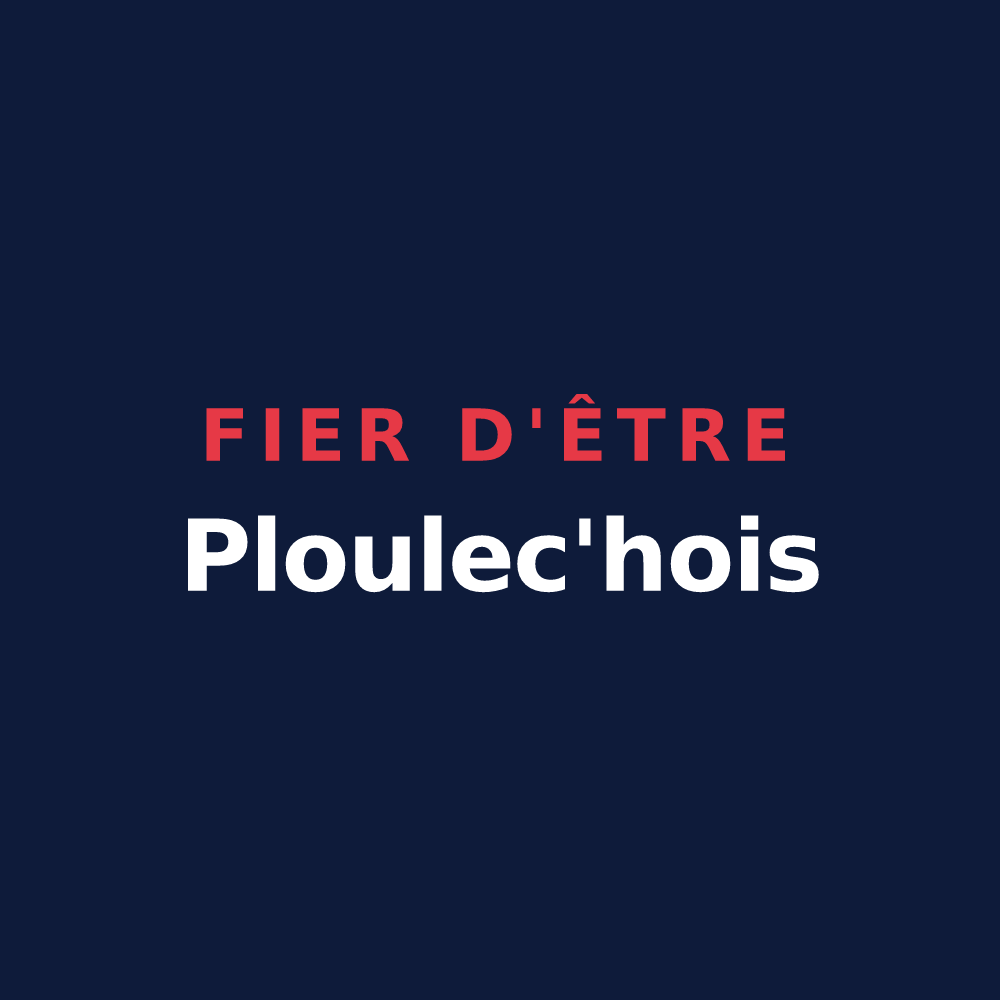 T-shirt « Fier d'être Ploulec'hois » — design pour Ploulec'h