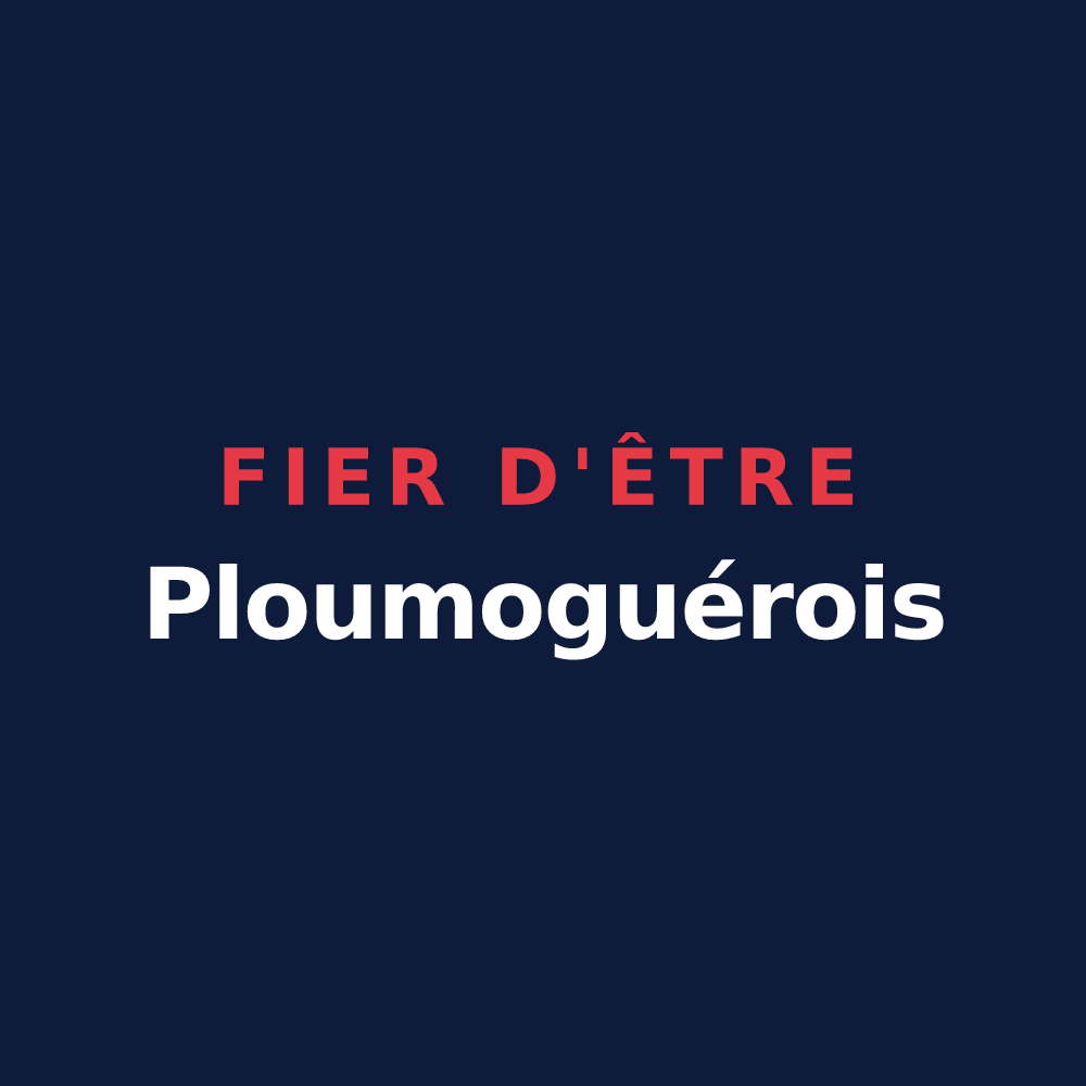 T-shirt « Fier d'être Ploumoguérois » — design pour Ploumoguer
