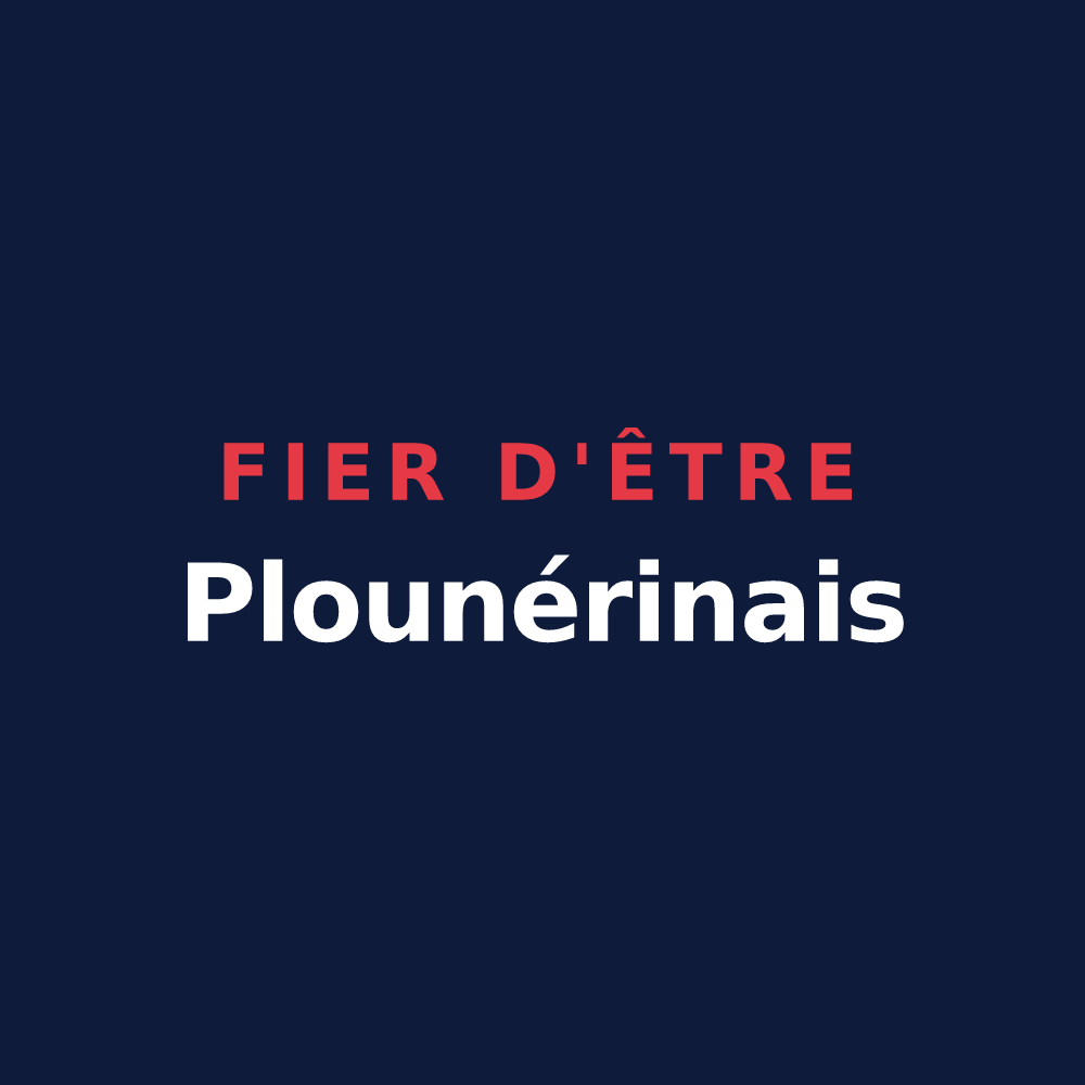 T-shirt « Fier d'être Plounérinais » — design pour Plounérin
