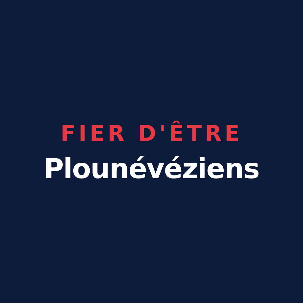T-shirt « Fier d'être Plounévéziens » — design pour Plounévez-Lochrist