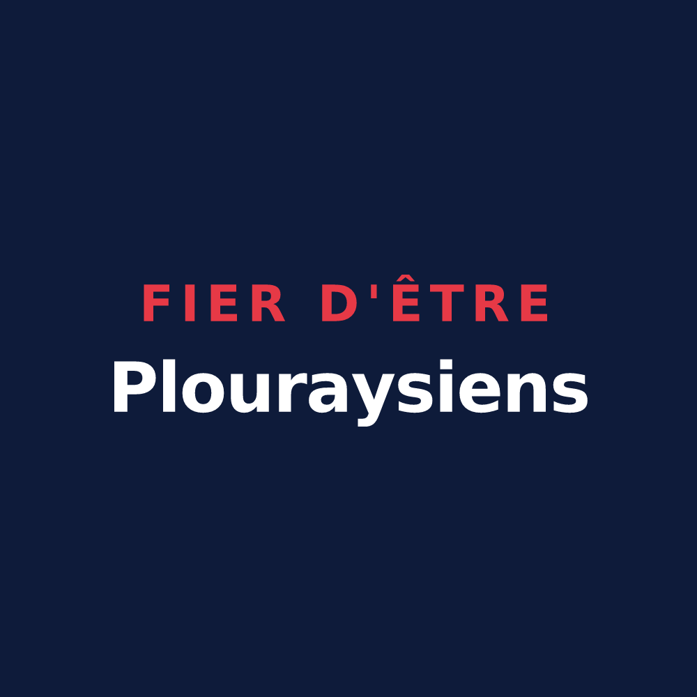 T-shirt « Fier d'être Plouraysiens » — design pour Plouray
