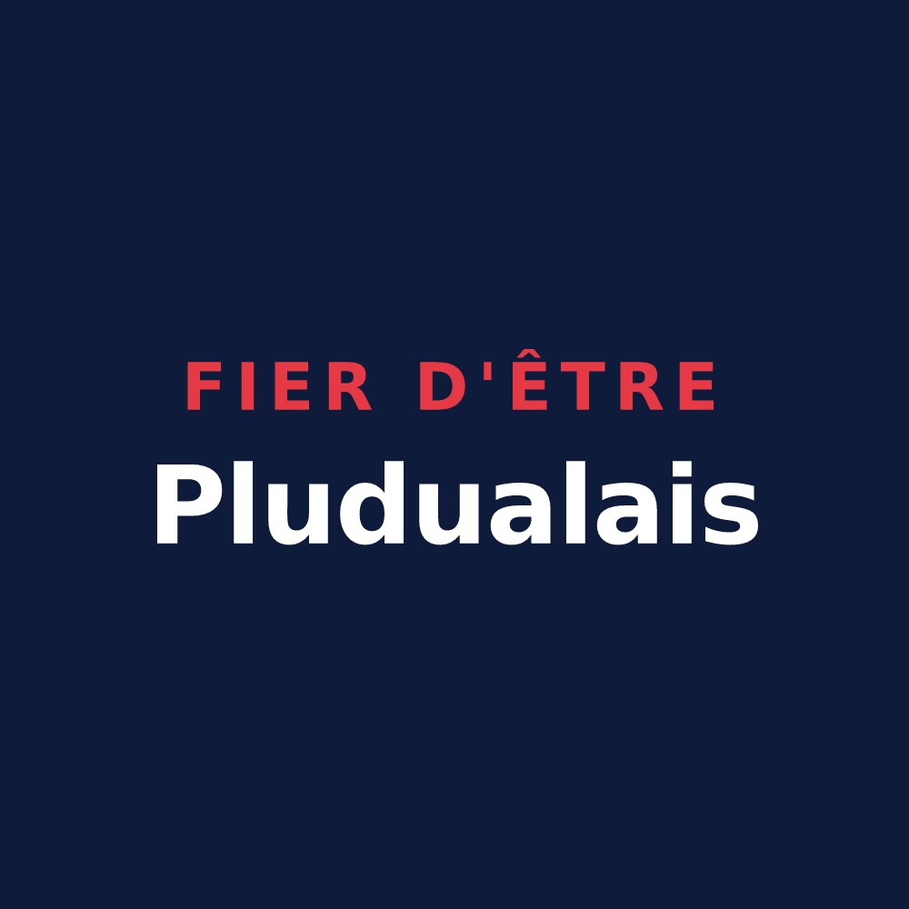 T-shirt « Fier d'être Pludualais » — design pour Pludual